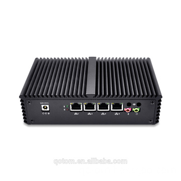 2016 Good quality industrial 4 LAN router computer pc support Linux Pfsense Wintel